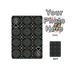 Kaleidoscope Pattern Seamless Playing Cards 54 (mini) by Pakrebo