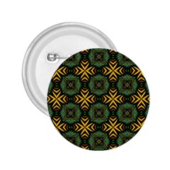 Kaleidoscope Pattern Seamless 2.25  Buttons