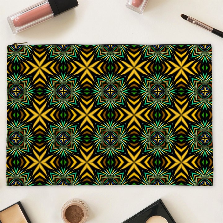 Kaleidoscope Pattern Seamless Cosmetic Bag (XXL)