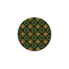 Kaleidoscope Pattern Seamless Golf Ball Marker by Pakrebo