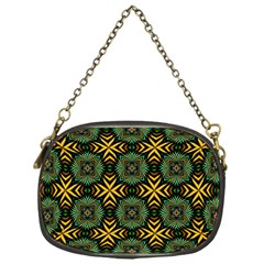 Kaleidoscope Pattern Seamless Chain Purse (one Side) by Pakrebo