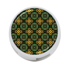 Kaleidoscope Pattern Seamless 4-port Usb Hub (one Side) by Pakrebo