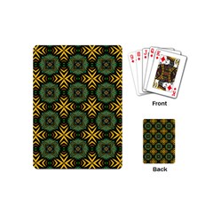 Kaleidoscope Pattern Seamless Playing Cards (mini) by Pakrebo