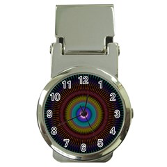 Artskop Kaleidoscope Pattern Money Clip Watches by Pakrebo