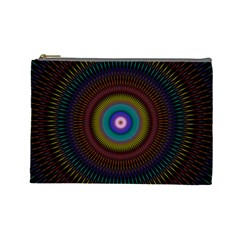 Artskop Kaleidoscope Pattern Cosmetic Bag (large) by Pakrebo