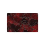 Mosaic Glass Glass Mosaic Colorful Magnet (Name Card) Front