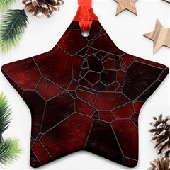 Mosaic Glass Glass Mosaic Colorful Star Ornament (two Sides) by Pakrebo