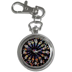 Church Stained Glass Windows Colors Key Chain Watches