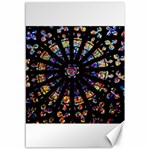 Church Stained Glass Windows Colors Canvas 12  x 18  11.88 x17.36  Canvas - 1