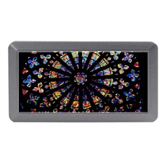 Church Stained Glass Windows Colors Memory Card Reader (mini) by Pakrebo