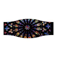 Church Stained Glass Windows Colors Stretchable Headband by Pakrebo