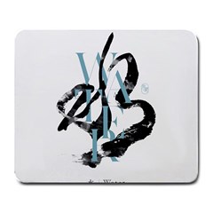 Water Calligraphy  Large Mousepads by EMWdesign