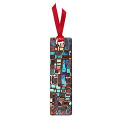 Stained Glass Mosaic Abstract Small Book Marks by Pakrebo