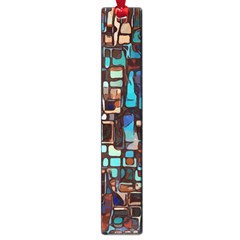 Stained Glass Mosaic Abstract Large Book Marks by Pakrebo