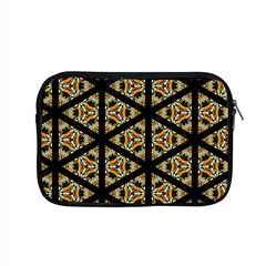 Pattern Stained Glass Triangles Apple Macbook Pro 15  Zipper Case by Pakrebo