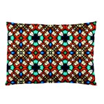 Stained Glass Pattern Texture Face Pillow Case (Two Sides) Front