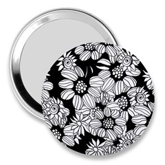 Mandala Calming Coloring Page 3  Handbag Mirrors by Pakrebo