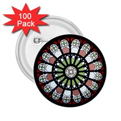 Color Light Glass 2 25  Buttons (100 Pack)  by Pakrebo