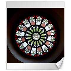 Color Light Glass Canvas 8  X 10  by Pakrebo