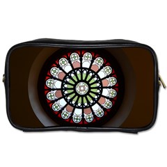 Color Light Glass Toiletries Bag (one Side) by Pakrebo