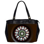 Color Light Glass Oversize Office Handbag (2 Sides) Front