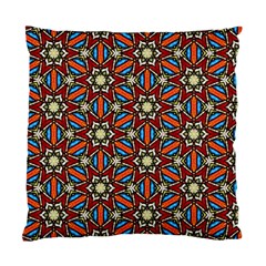 Pattern Stained Glass Church Standard Cushion Case (two Sides) by Pakrebo