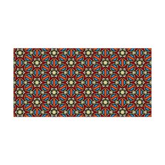 Pattern Stained Glass Church Yoga Headband by Pakrebo