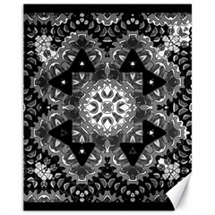 Mandala Calming Coloring Page Canvas 11  X 14  by Pakrebo