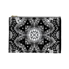 Mandala Calming Coloring Page Cosmetic Bag (large) by Pakrebo