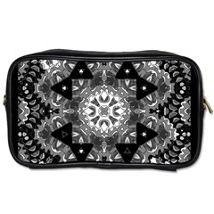 Mandala Calming Coloring Page Toiletries Bag (one Side) by Pakrebo