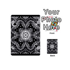 Mandala Calming Coloring Page Playing Cards 54 (mini) by Pakrebo