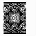 Mandala Calming Coloring Page Large Garden Flag (Two Sides) Front