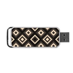 Native American Pattern Portable Usb Flash (two Sides) by Valentinaart