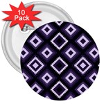 Native American Pattern 3  Buttons (10 pack)  Front