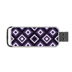 Native American Pattern Portable Usb Flash (one Side) by Valentinaart