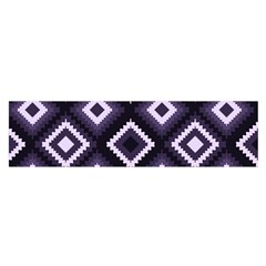 Native American Pattern Satin Scarf (oblong) by Valentinaart