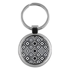 Native American Pattern Key Chains (round)  by Valentinaart