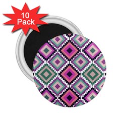 Native American Pattern 2 25  Magnets (10 Pack) 