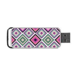 Native American Pattern Portable Usb Flash (two Sides) by Valentinaart