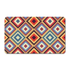 Native American Pattern Magnet (rectangular) by Valentinaart