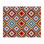 Native American Pattern Small Glasses Cloth Front