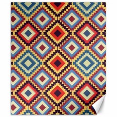 Native American Pattern Canvas 8  X 10  by Valentinaart