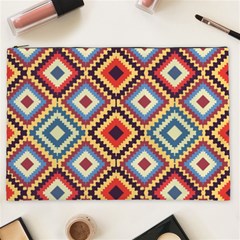 Native American Pattern Cosmetic Bag (xxl) by Valentinaart