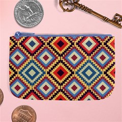 Native American Pattern Large Coin Purse by Valentinaart