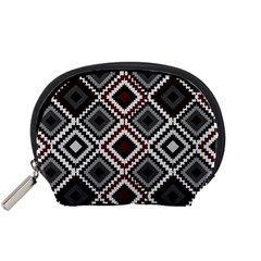 Native American Pattern Accessory Pouch (small) by Valentinaart