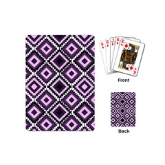 Native American Pattern Playing Cards (mini) by Valentinaart