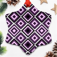 Native American Pattern Ornament (snowflake) by Valentinaart