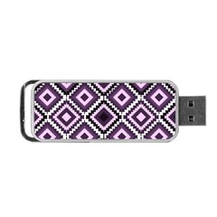 Native American Pattern Portable Usb Flash (two Sides) by Valentinaart