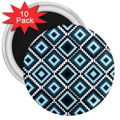 Native American Pattern 3  Magnets (10 Pack) 