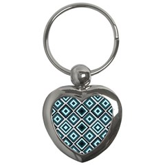 Native American Pattern Key Chains (heart)  by Valentinaart